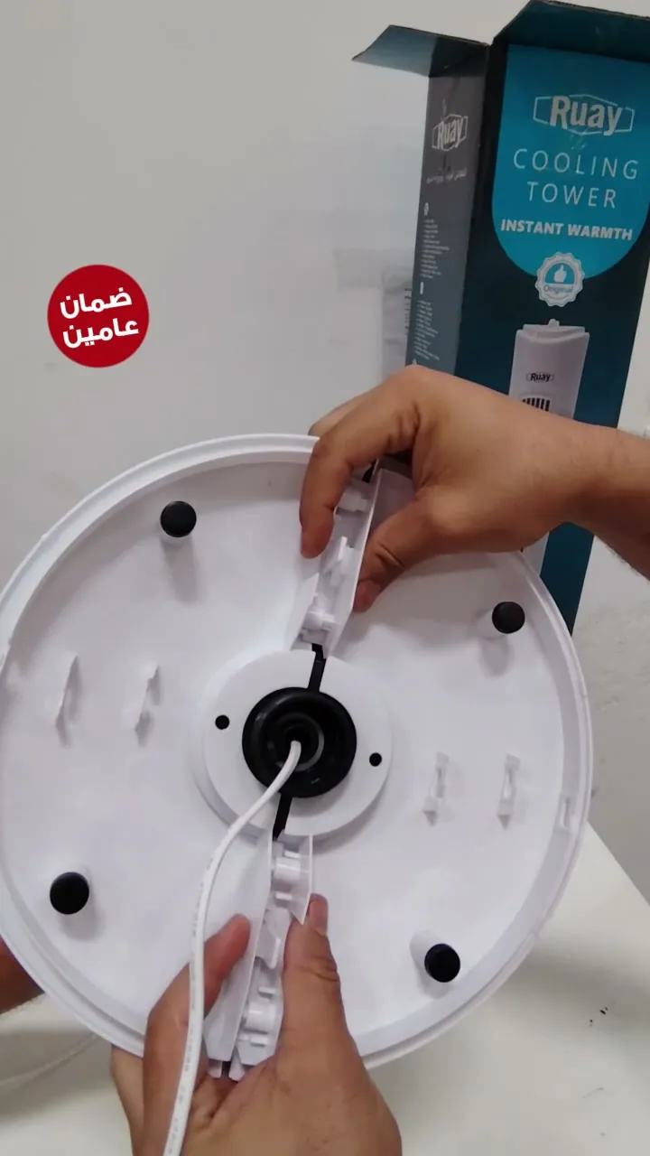 مروحة برجية Ruay بـ 3 سرعات — ضمان عامين